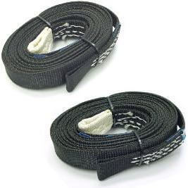 Jeu de sangles en nylon extra longues 4,30 et 5,60 pour veh150