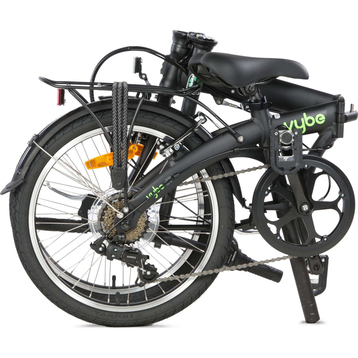 Dahon Pliage Bike 20 Vybe D7 Shadow with V -brake - (ombre) Matt Black