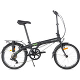 Dahon Pliage Bike 20 Vybe D7 Shadow with V -brake - (ombre) Matt Black