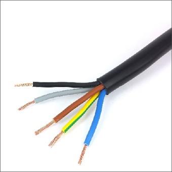Câble Vmvl 5x2,5qmm noir h05vv-f (rouleau=100m) p.p mtr | 100 pièces