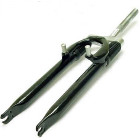 Fourche avant résilient 26 pouces ATB 1 pouce noir
