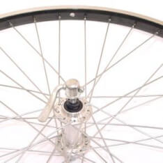 Roue avant Roland 26 x 1,75 patte zinc noir spk