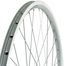 Roland Front Wheel 28 Výpadky Alu V-Profil Silver Zink Spk