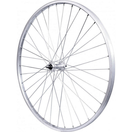 Roue avant Velox mach1 m110 28 axe plein urbain argent