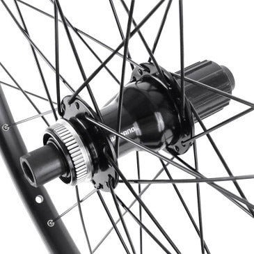 Roue arrière Velox mach1 m910 28 cale. tc-500 disque tx15 noir