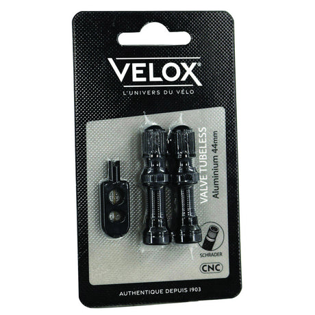 Valve tubeless Velox 44mm av aluminium (2pcs)