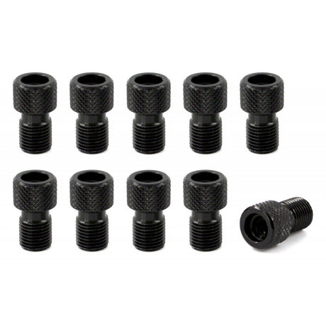 Kit de conversion Velox Presta Schrader avec joint torique en aluminium (10pcs)