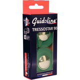 Guidoline Velox tressostar 90 coton vert foncé (2 pièces)