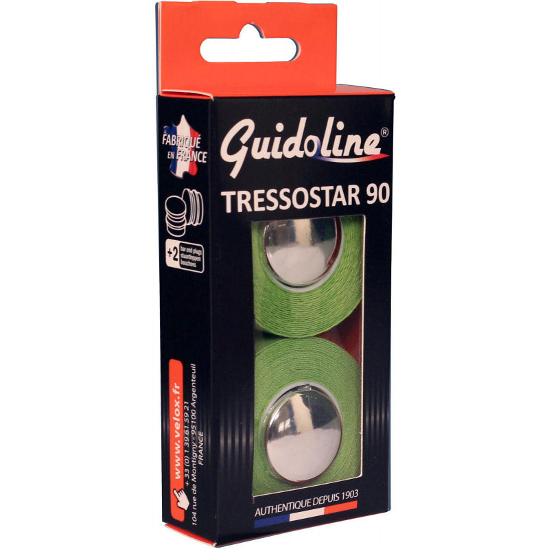 Guidoline Velox tressostar 90 coton vert lime (2 pcs)
