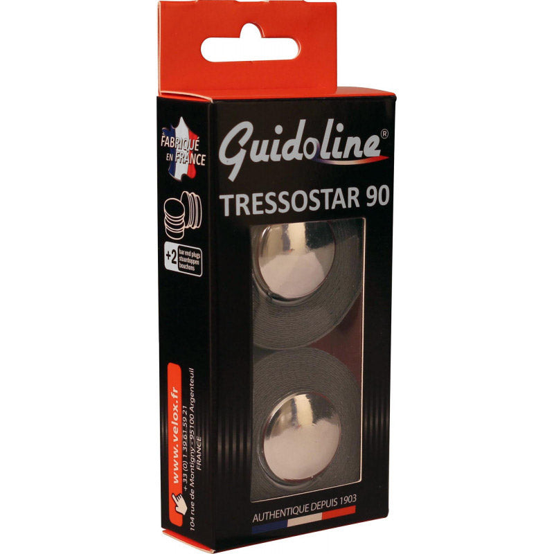 Velox stuurtape tressostar 90 donkergrijs (2st)