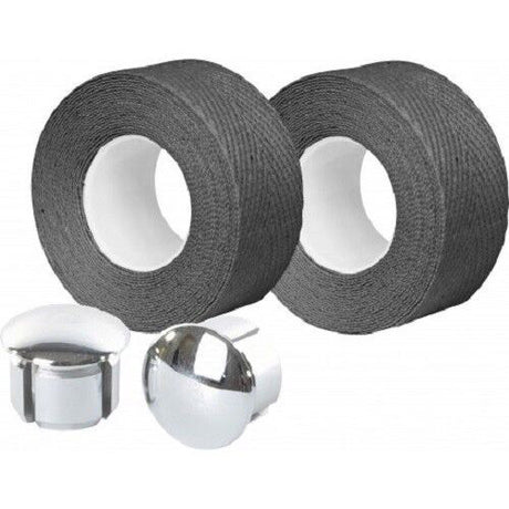 Guidoline Velox tressostar 90 coton gris foncé (2 pièces)