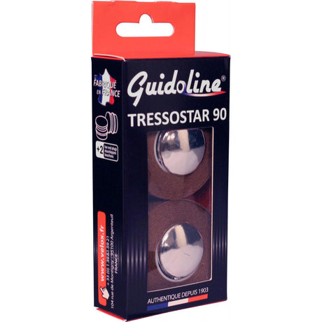 Guidoline Velox tressostar 90 coton marron (2 pcs)