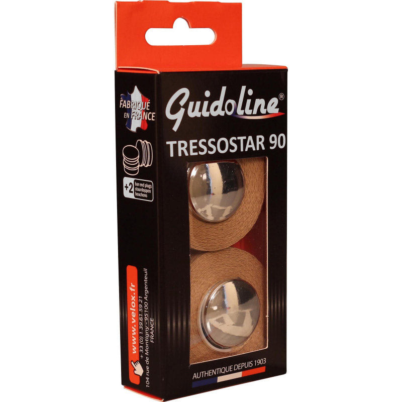 Cinta de mango de velrox Tressostar 90 algodón beige (2st)