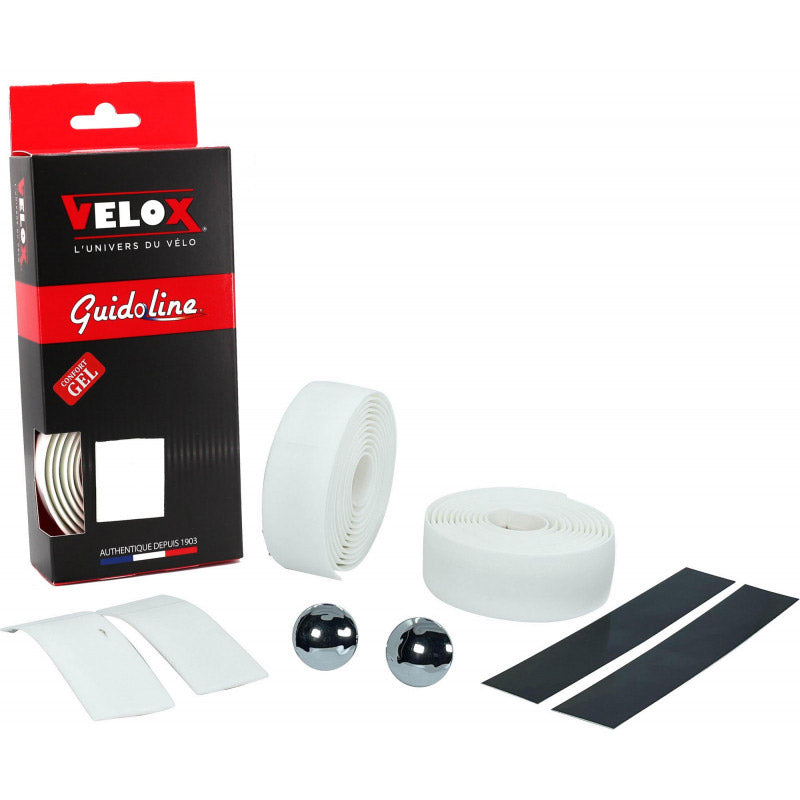 Velox guidoline maxi liège gel blanc (2pcs)