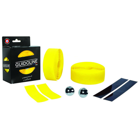 Guidon Velox maxi liège confort t4 jaune (2pcs)