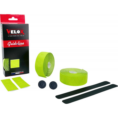 Guidon Velox ultra grip 2.5 vert lime (2pcs)