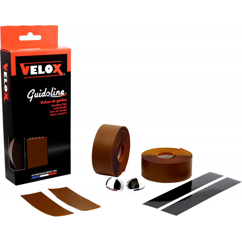 Velox stuurtape bruin (2st)