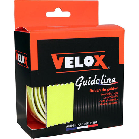 Guidon Velox high grip 3.5 jaune fluo (2 pcs)