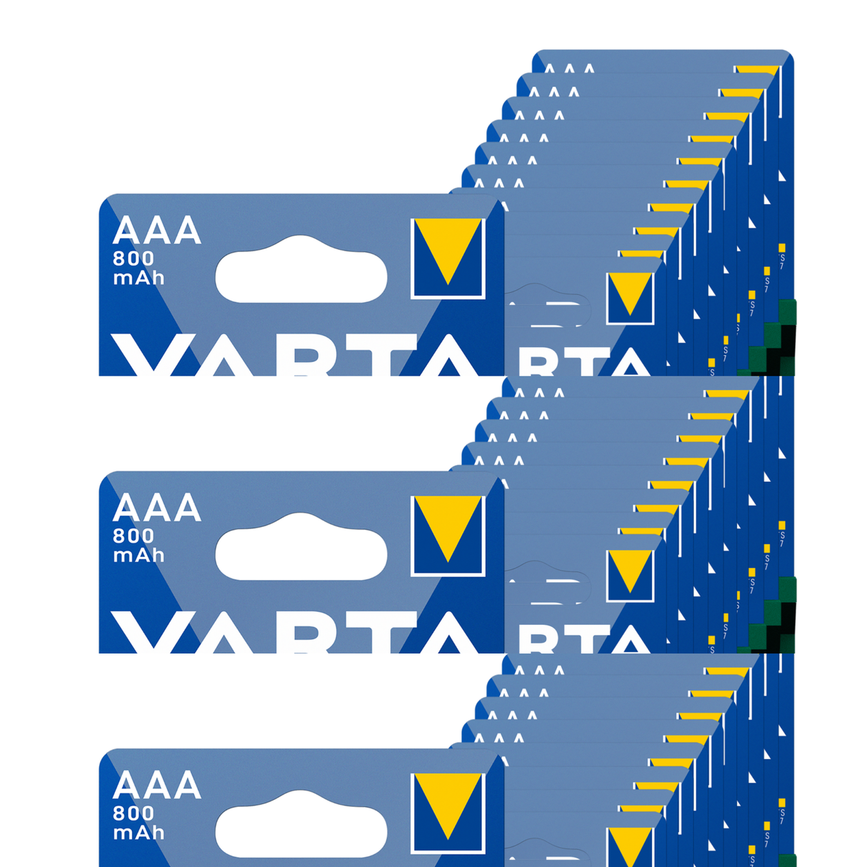 Varta rechargeable HR03 800mAh AAA blister (10x 4 pièces)