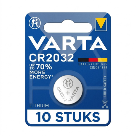 Pile bouton Varta cr2032 3v (p10)