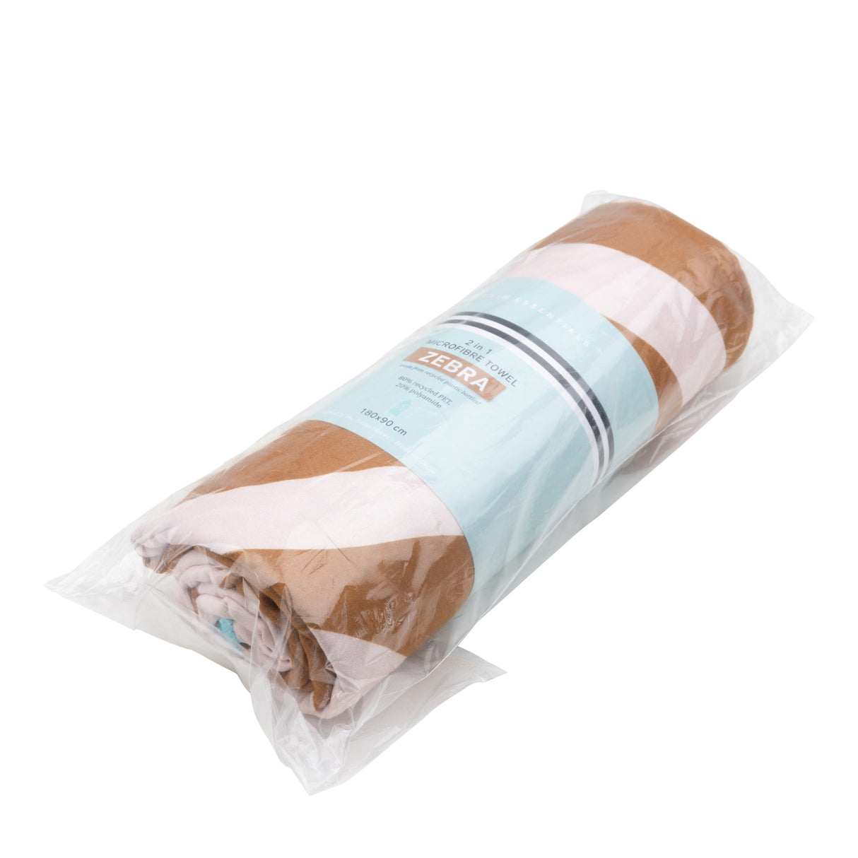 Rayures vibrantes | serviette microfibre blanc orange 180 x 90 cm