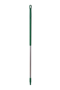Poignée Vikan aluminium avec poignée verte (150 33mm)