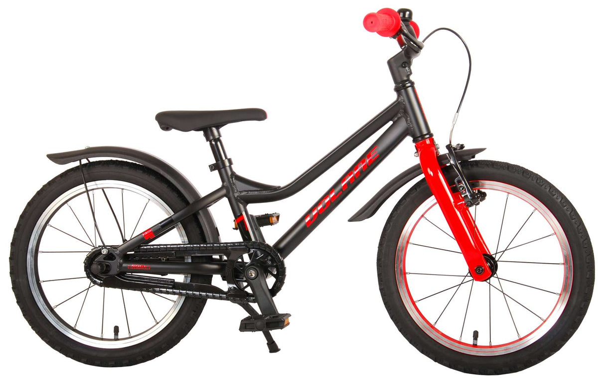 Volare Blaster Children's Bike - Boys - 16 pouces - Black Red - Collection Prime