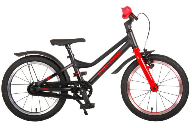Volare Blaster Children's Bike - Boys - 16 pouces - Black Red - Collection Prime