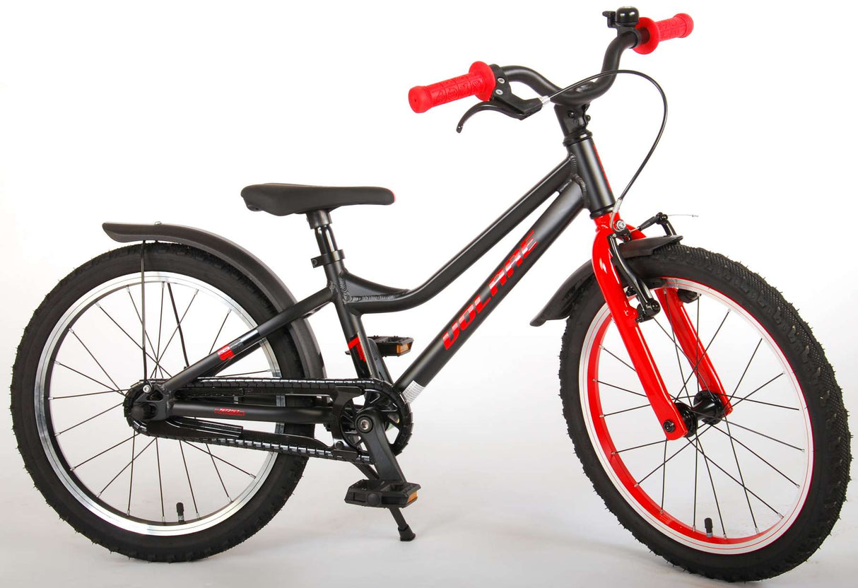 Volare Blaster Children's Bike Boys 18 -calowy czarny czerwony prime kolekcja