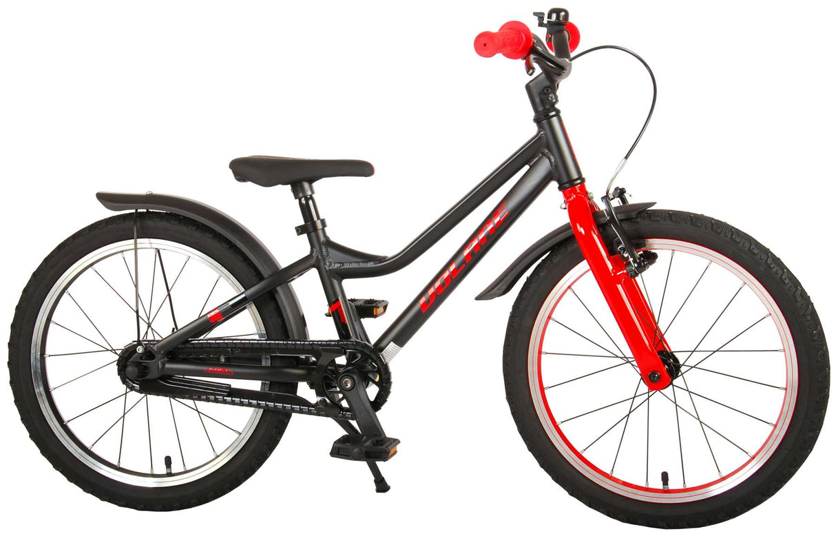 Volare Blaster Children's Bike Boys 18 -calowy czarny czerwony prime kolekcja