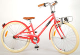 Volare Melody Children's Bike Girls Collection de 24 pulgadas Coral Red Prime