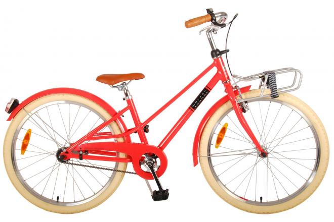 Volare Melody Children's Bike Girls Collection de 24 pulgadas Coral Red Prime