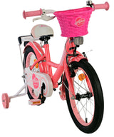 Vélo enfant Volare Ashley - filles - 16 pouces - rose rouge