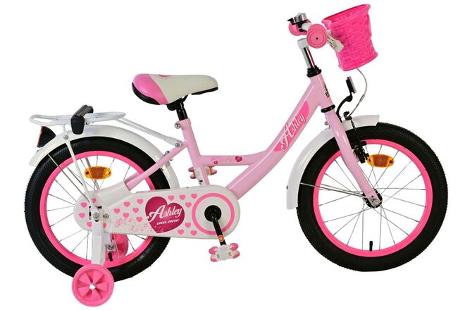 Vélo enfant Volare Ashley - filles - 16 pouces - rose