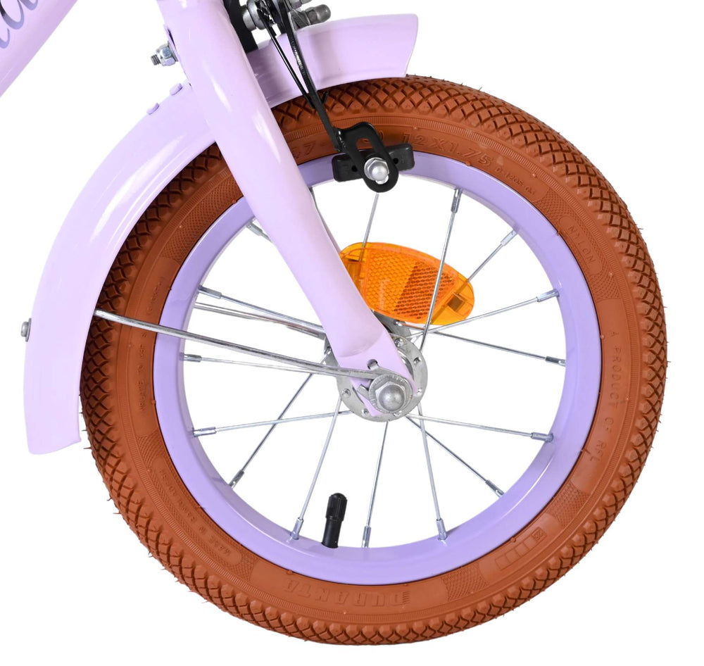 Vélo enfant Volare Ashley - filles - 12 pouces - lilas