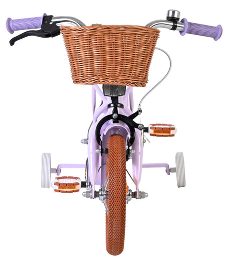 Vélo enfant Volare Ashley - filles - 12 pouces - lilas