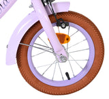 Vélo pour enfants Volare Ashley - filles - 12 pouces - lilas - deux freins à main
