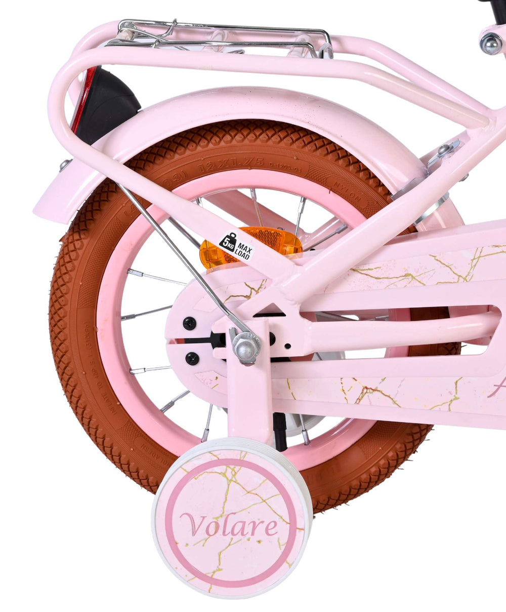 Vélo enfant Volare Ashley - filles - 12 pouces - rose
