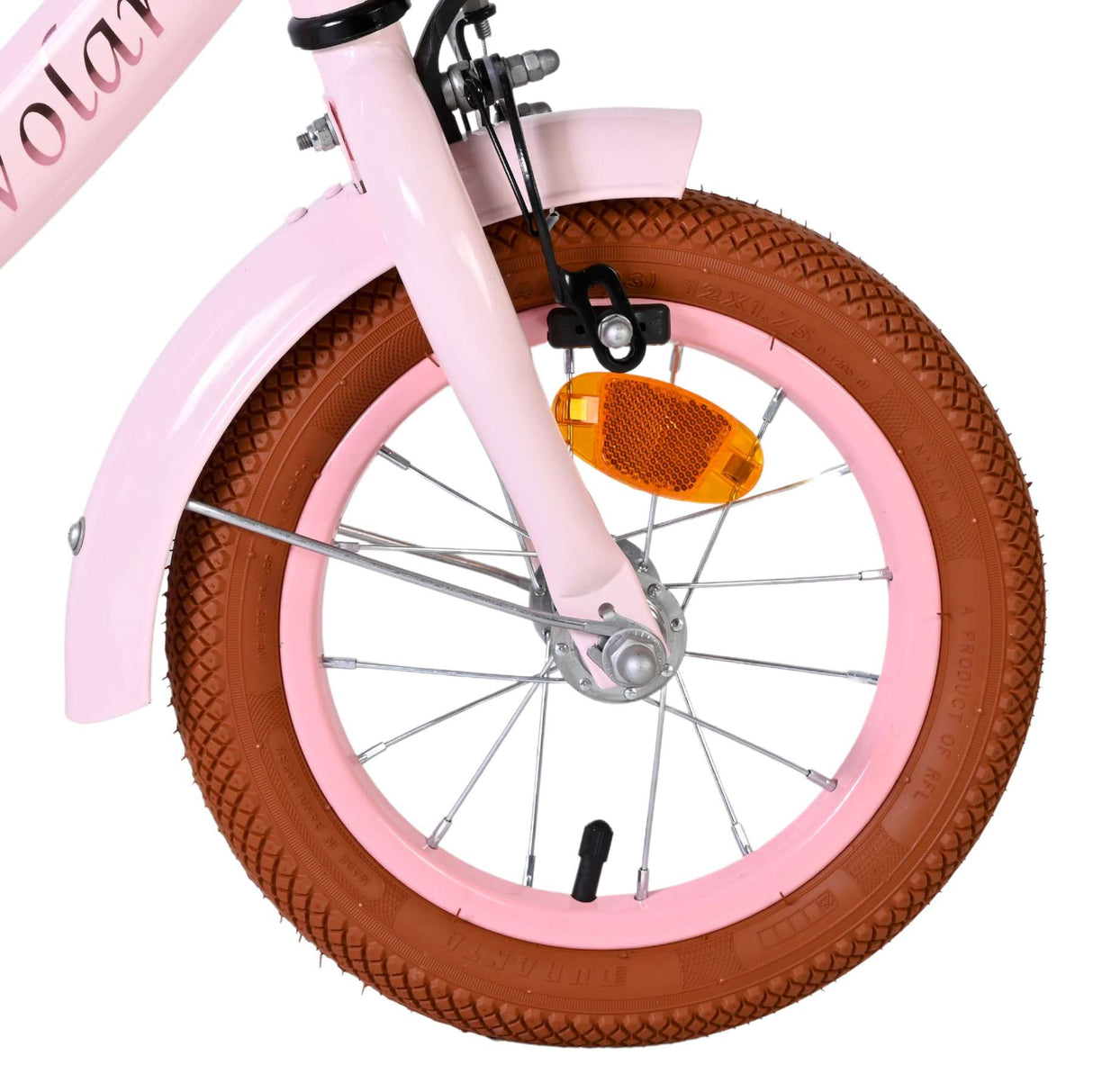 Vélo enfant Volare Ashley - filles - 12 pouces - rose