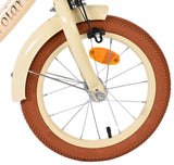 Vélo pour enfants Volare Ashley - filles - 14 pouces - crème