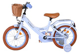 Vélo pour enfants Volare Ashley - filles - 14 pouces - bleu pastel - deux freins à main