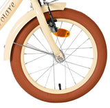 Vélo pour enfants Volare Ashley - filles - 16 pouces - crème - deux freins à main