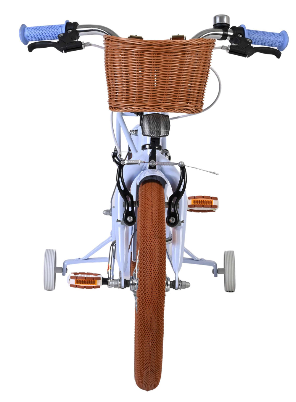 Vélo pour enfants Volare Ashley - filles - 16 pouces - bleu pastel - deux freins à main