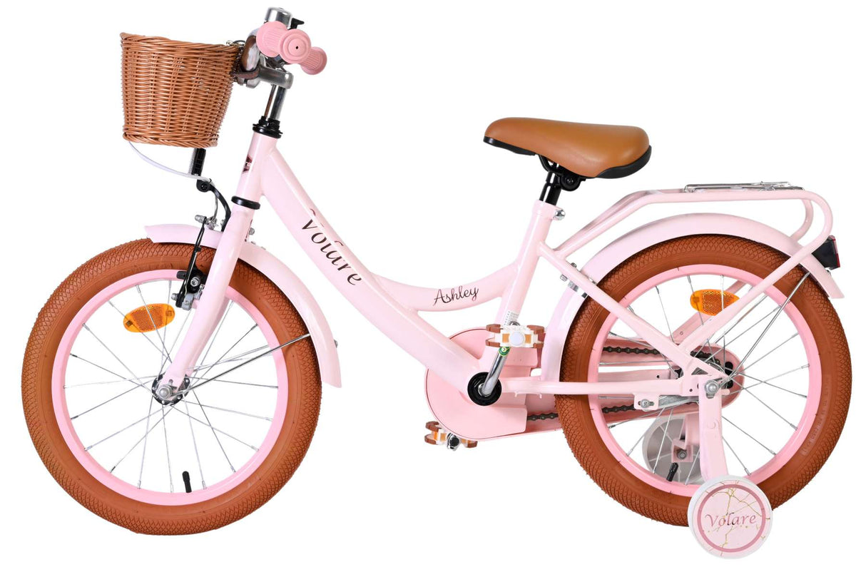 Vélo enfant Volare Ashley - filles - 16 pouces - rose