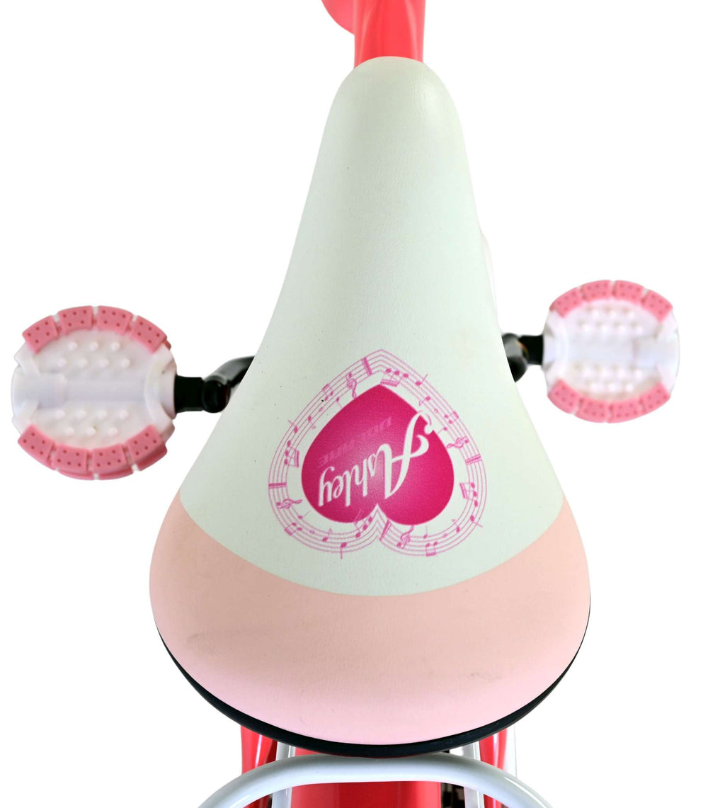 Vélo enfant Volare Ashley - filles - 18 pouces - rose rouge