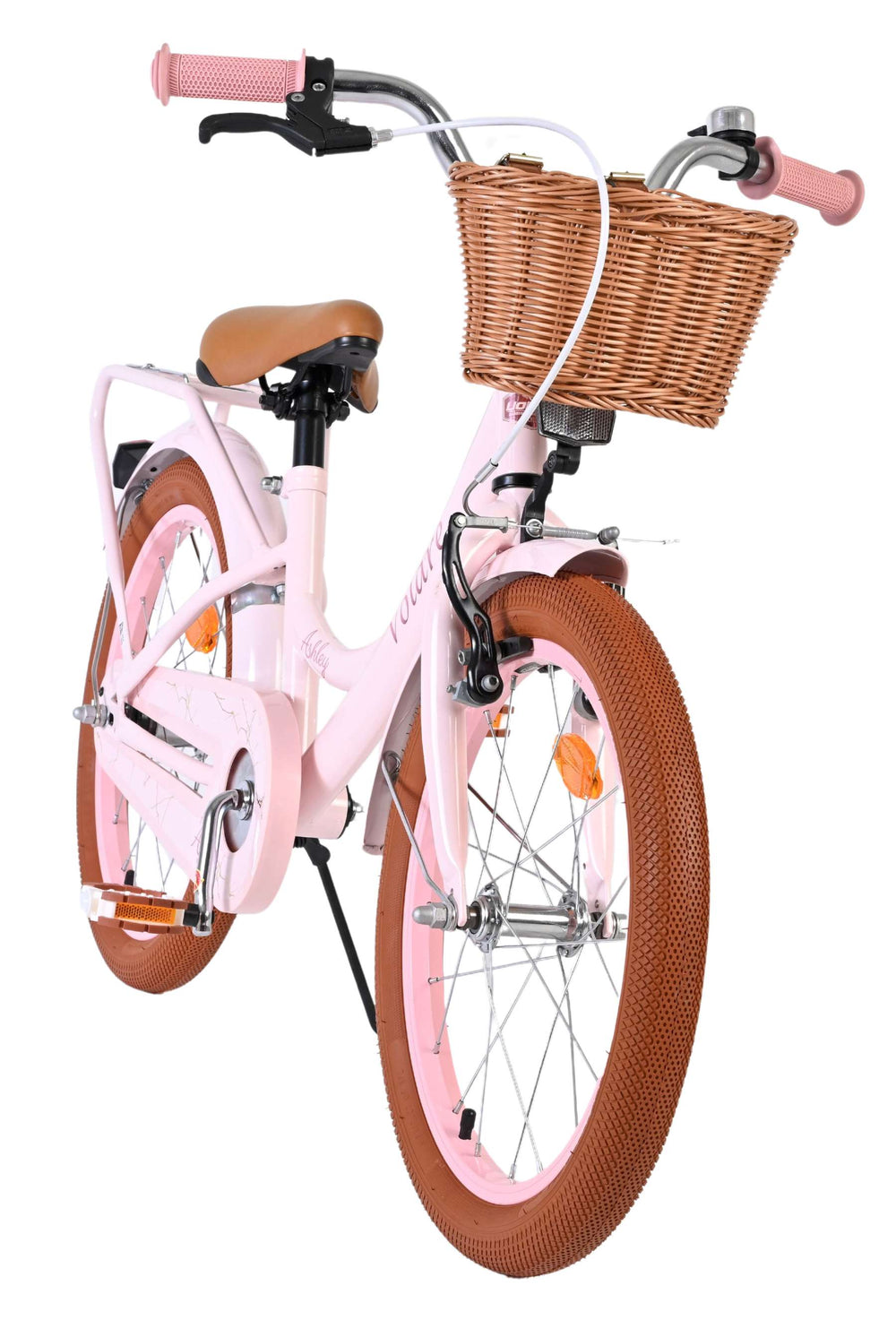 Vélo enfant Volare Ashley - filles - 18 pouces - rose