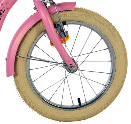 Vélo pour enfants Volare Blossom - filles - 16 pouces - rose - deux freins à main