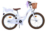 Volare Blossom Children's Bicycle Girls 18 pulgadas blancas de dos manos frenos