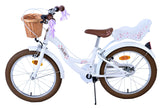 Volare Blossom Children's Bicycle Girls 18 pulgadas blancas de dos manos frenos