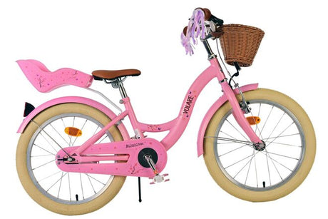 Vélo pour enfants Volare Blossom - filles - 18 pouces - rose